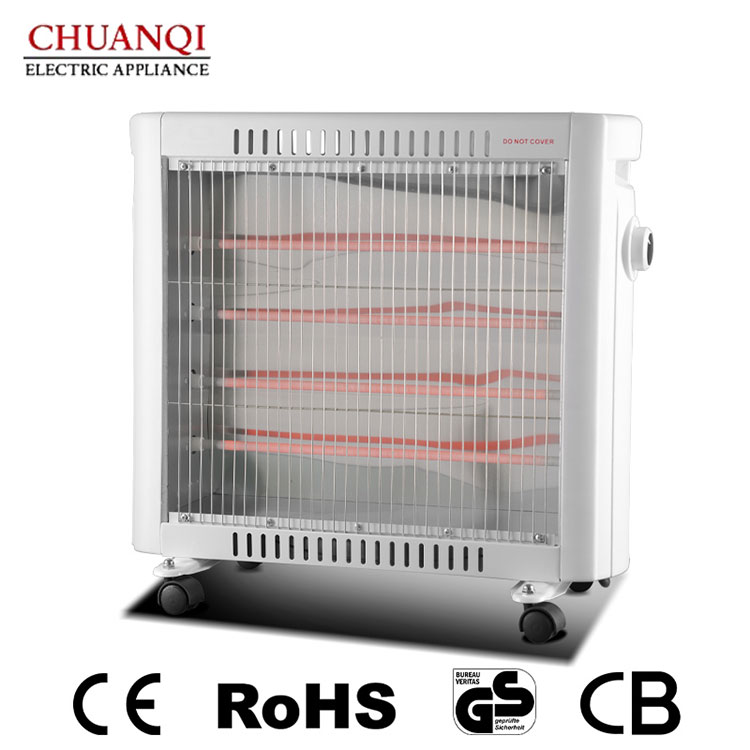 How Does a 1600W 4 Tubes Quartz Heater With Castors Transform Your Winter Comfort?