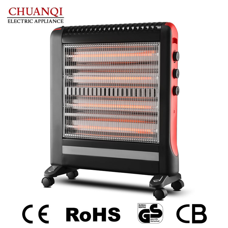 What Makes 2400W 4 Tubes Quartz Heater With Castors the Ideal Solution for Fast and Mobile Heating?