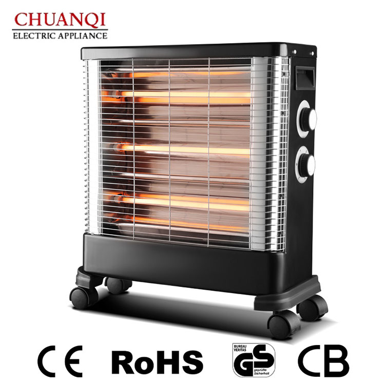 Why Choose a 2400W 4 Tubes Quartz Heater With Thermostat for Efficient Home Heating?