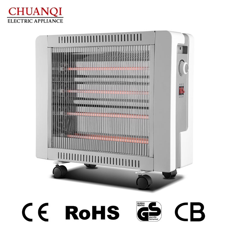 Why Is a 2400W 5 Tubes Quartz Heater With Castors the Ideal Heating Solution for Modern Homes?